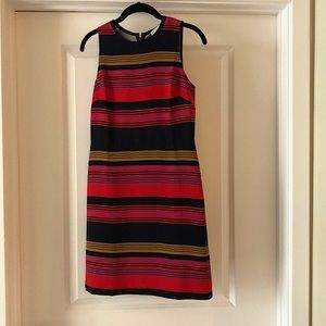 loft, business casual striped dress